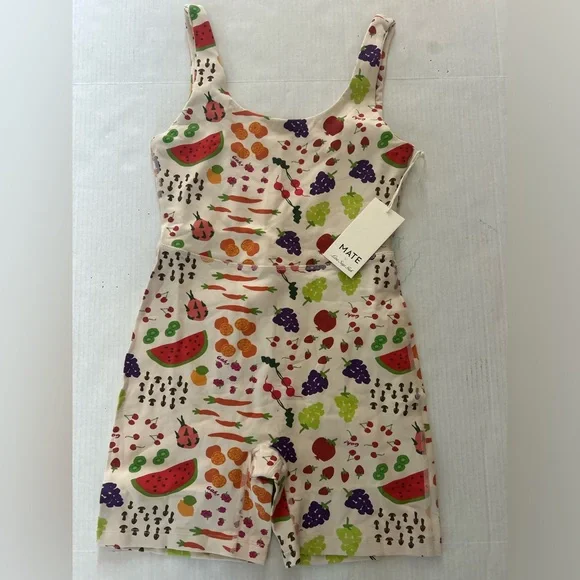 Mate The Label x Lisa Says Gah Organic Stretch Printed Unitard - Picture 3 of 5